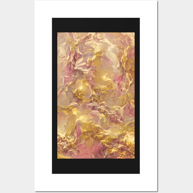 Rose Gold Foil Art Wall Art by Holisticfox